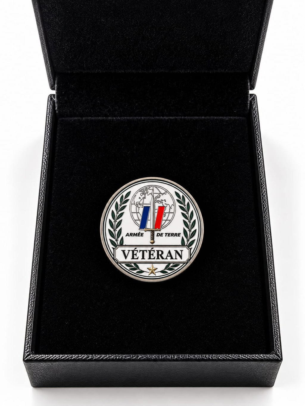 🇫🇷 Broche Vétéran – Armée de Terre