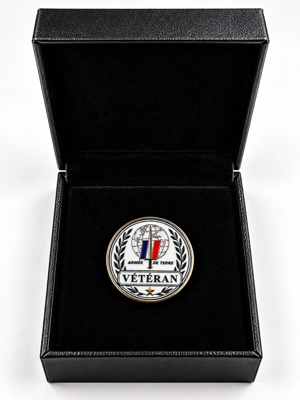 🇫🇷 Broche Vétéran – Armée de Terre