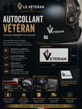 AUTOCOLLANT VÉTÉRAN