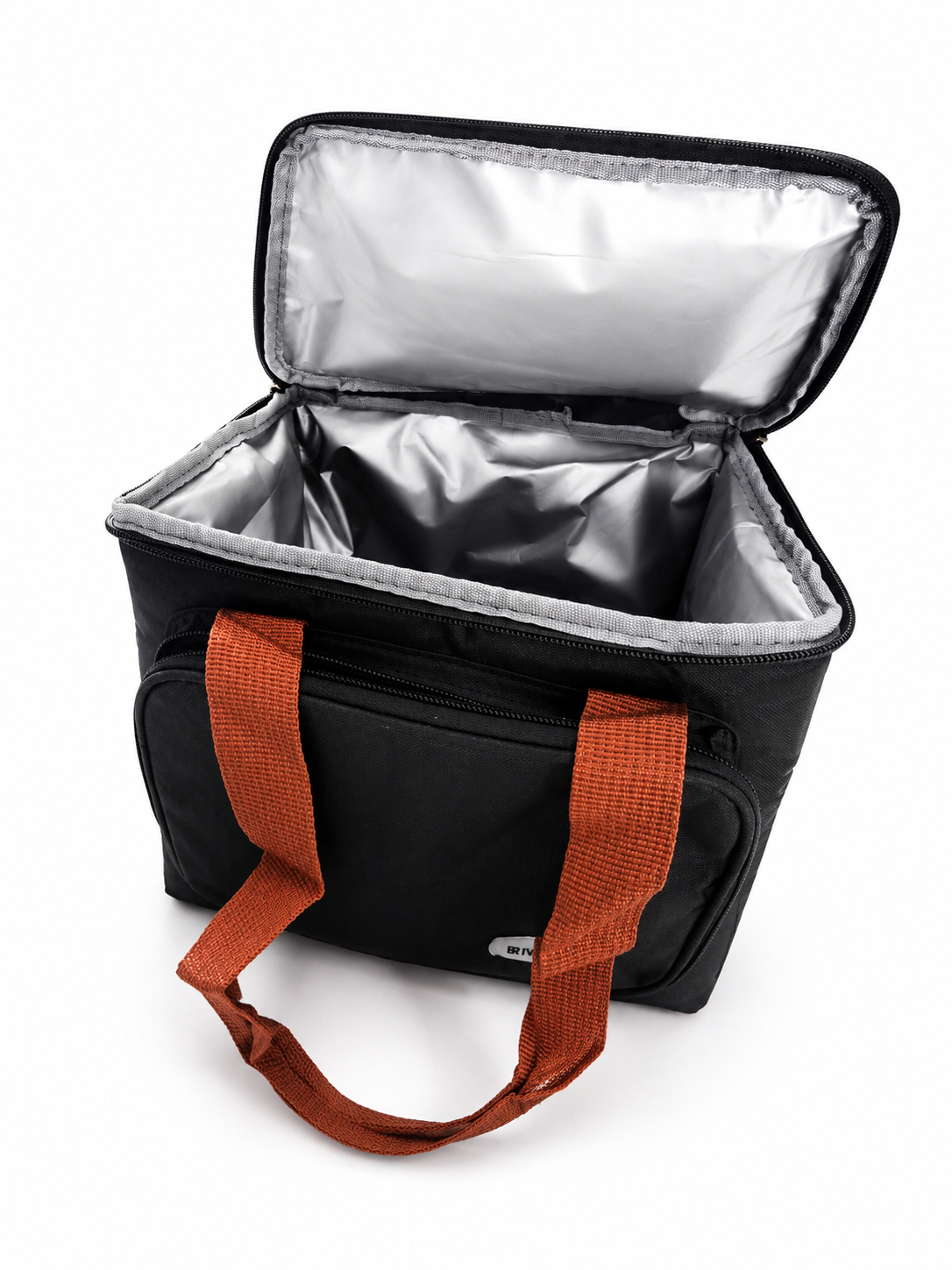 GLACIÈRE noire ISOTHERME DOUBLE COMPARTIMENT – 12 L