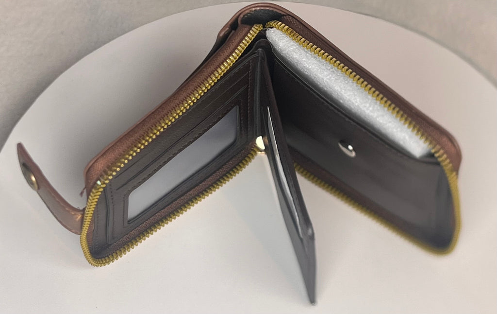 PORTEFEUILLE VÉTÉRAN MARRON