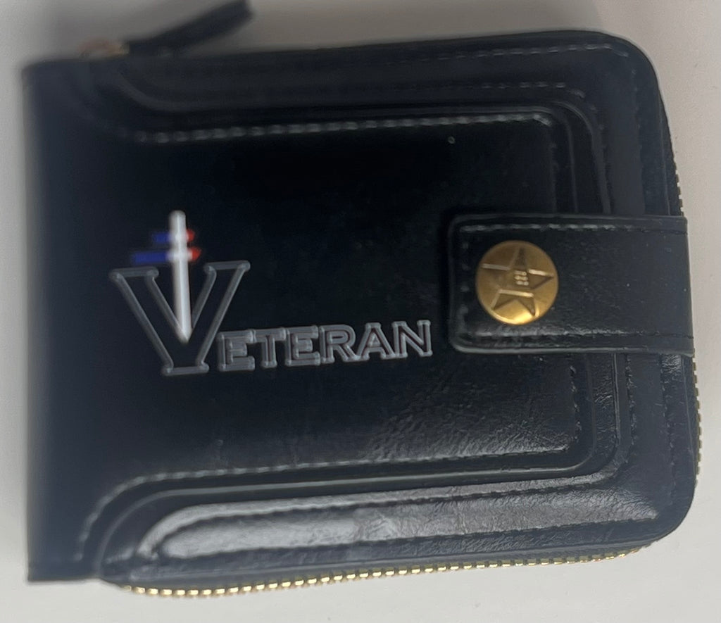 PORTEFEUILLE VÉTÉRAN NOIR