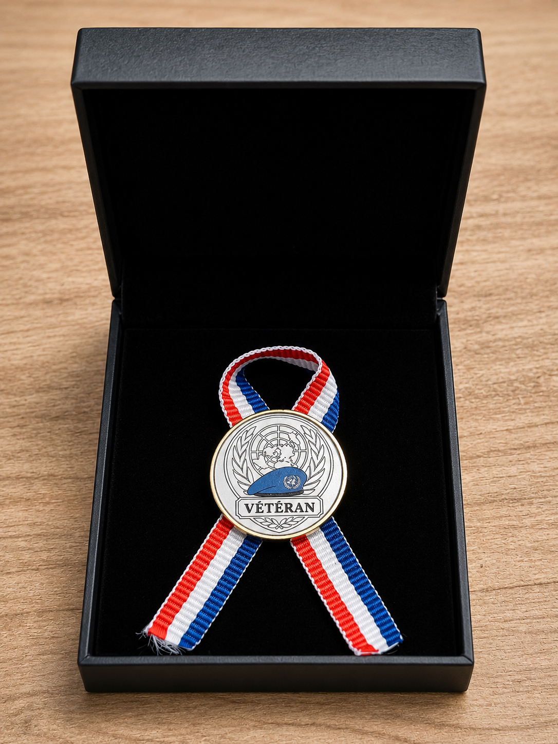 Broche Vétéran ONU – Symbole d'engagement et de mémoire