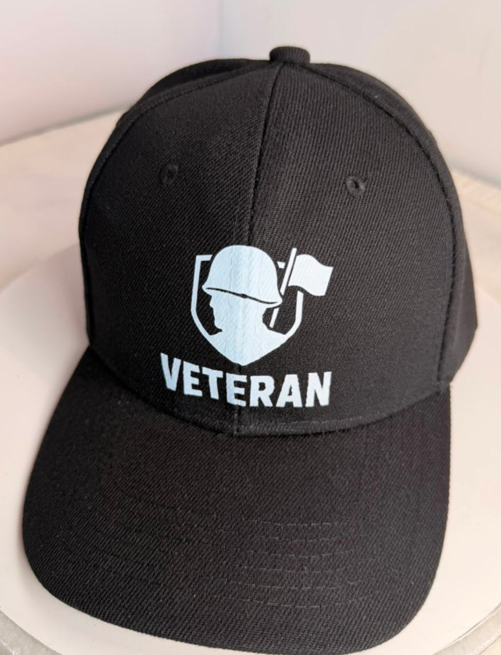 CASQUETTE NOIRE VÉTÉRAN