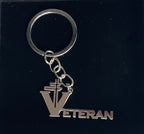 Porte-clés « Vétéran » – Édition Métal ARGENT