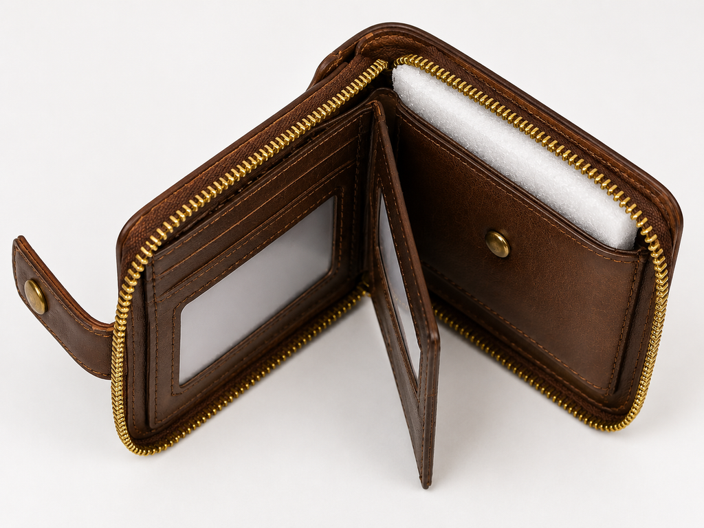 PORTEFEUILLE VÉTÉRAN MARRON